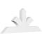 Ekena Millwork Richland Architectural Grade PVC Gable Bracket, 60"W x 25"H x 4"D x 6"F, 10/12 Pitch GBP060X25X0406RIC00 - alternate 1